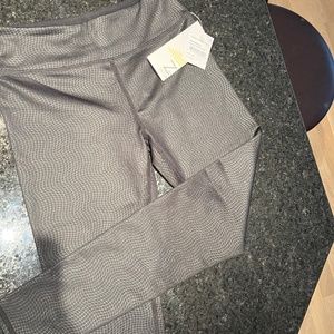 Patterned black legging
